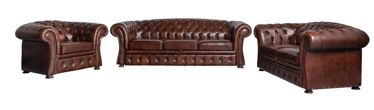 Classic Deluxe chesterfield kanapé