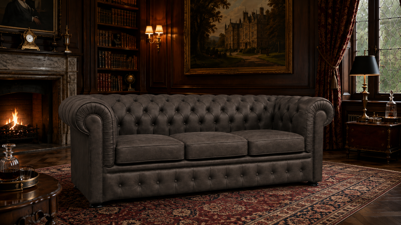 Chesterfield kanapé