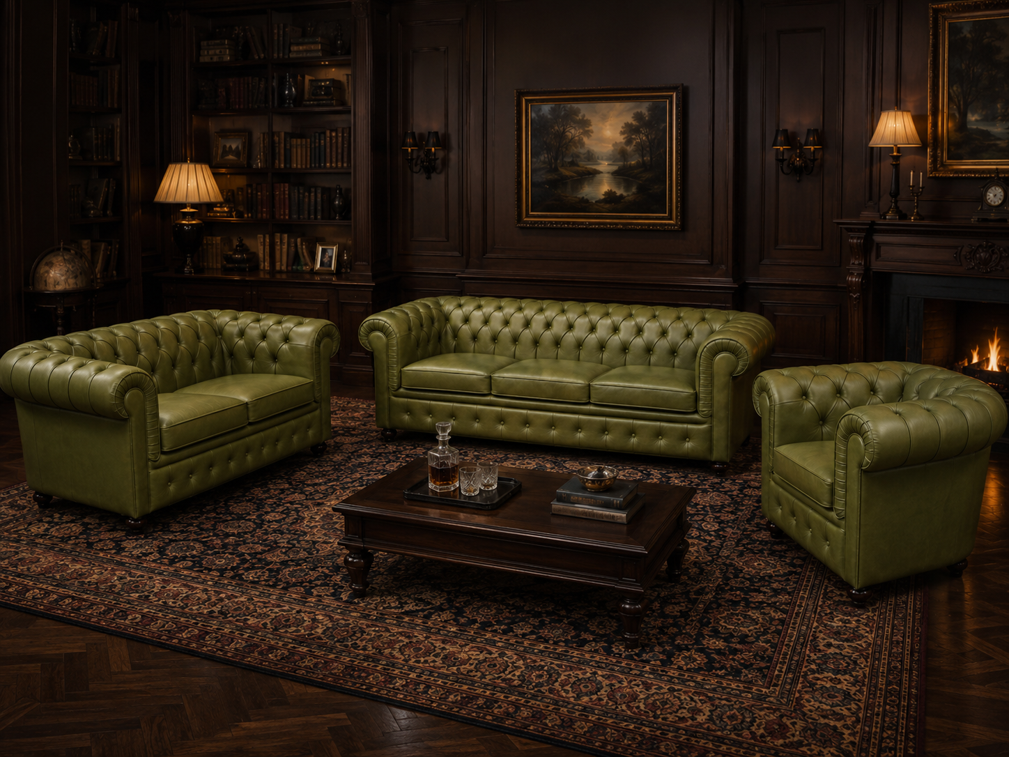 Chesterfield kanapé