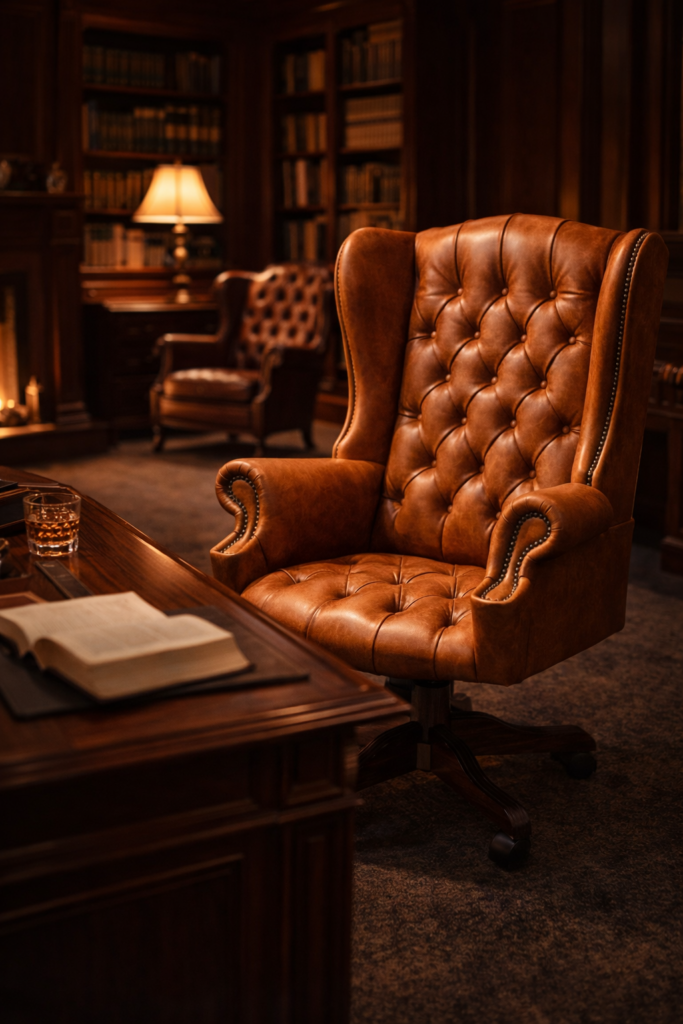 Classic Deluxe chesterfield kanapé